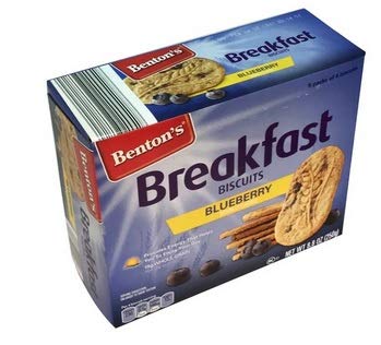 Benton's Blueberry Breakfast Biscuits 8oz 1 Paquete