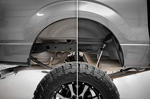 Rough Country Rear Wheel Well Liners For 2014-2018 Chevy Silverado 1500-4214 #TOP3