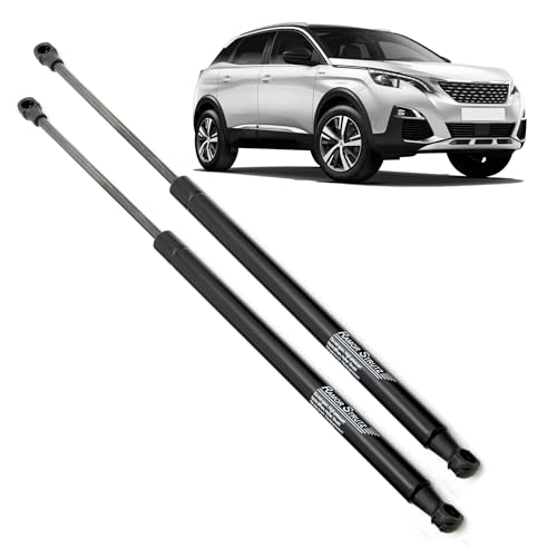 Ramor Strutz 2x Tailgate Gas Struts Compatible with a Peugeot 3008 Mk2 2016-2024. Tailgate Gas Springs Replacement for 9811547680 and others.