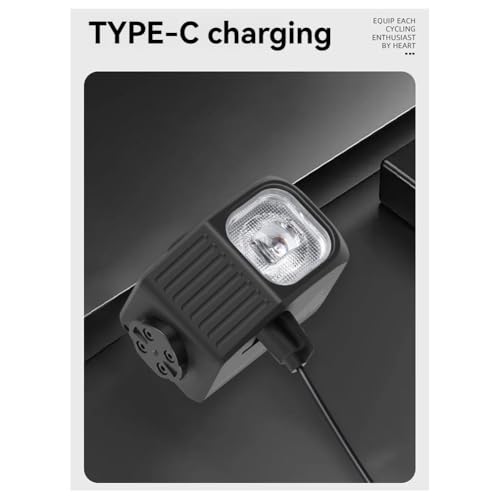 Lampe frontale vélo LED USB compacte et puissante pour le cyclisme nocturne