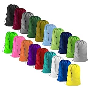 Heavy Duty Laundry Bag w/Shoulder Strap by Ultra Essentials, XXL Tear Resistant Polyester Utility Bag, Dorm Hamper, Camping Tent, Sports Ball, Clothes Yarn Storage +1 Lavender Sachet (TEAL 30″X40″)