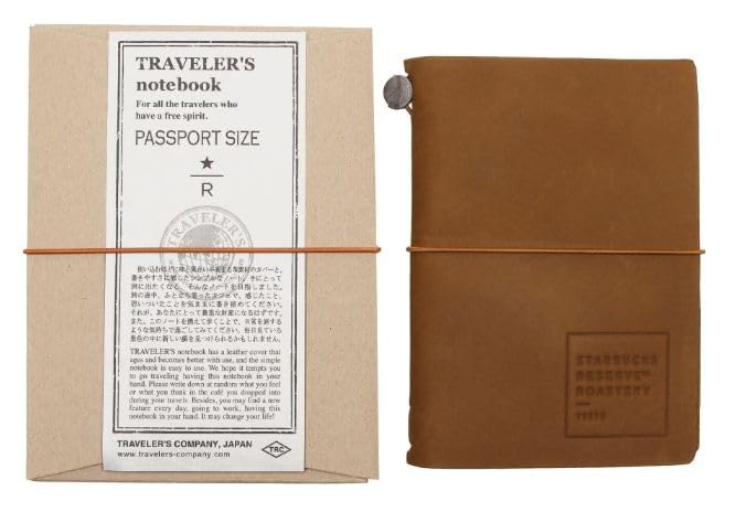 スターバックス ロースタリー トラベラーズノート レギュラーサイズ キャメル Amazon | トラベラーズファクトリー TRAVELER'S FACTORY リザーブ
