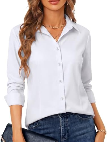 BBIBBI Regular, Petite & Tall XS-6XL Women's Stretch Long Sleeve ...