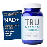 TRU NIAGEN Integratore NAD+ Clinicamente Studiato, 90 Capsule, 300mg, 1/Die
