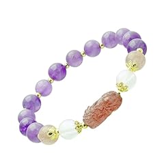 Amethyst Strawberry Quartz Pixiu