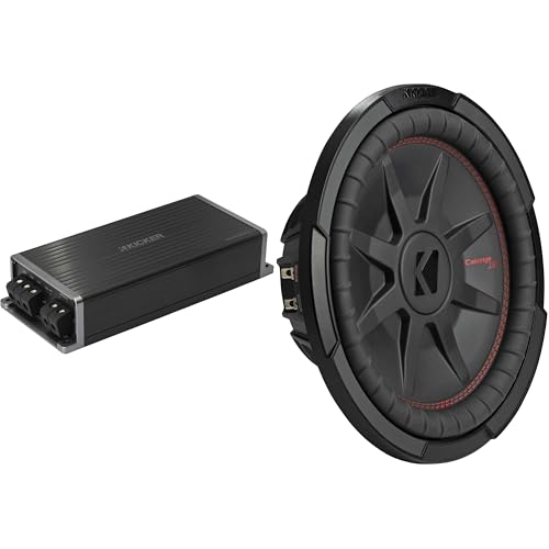 Kicker KPX500.1 Amp & CompRT Sub Bundle