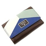 Fossil GELDBÖRSE - Dawson Leather Colorblock - Multifunction - Blue Multi