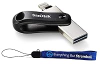 Everything But Stromboli – SanDisk iXpand Go 64 GB Flash-Laufwerk für iPhone, iPad, Com