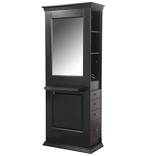 Marilyn Double Sided Salon Styling Station WS-85BLK