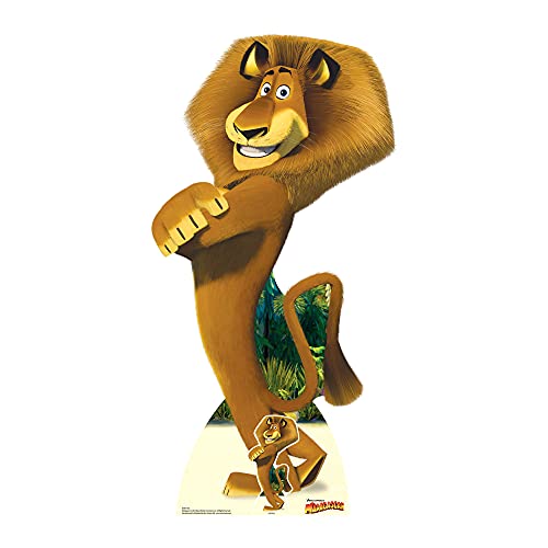 Star cutouts SC967 Alex Madagascar Dessin animé Lion