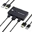 2 to 2 USB 2.0 + HDMI