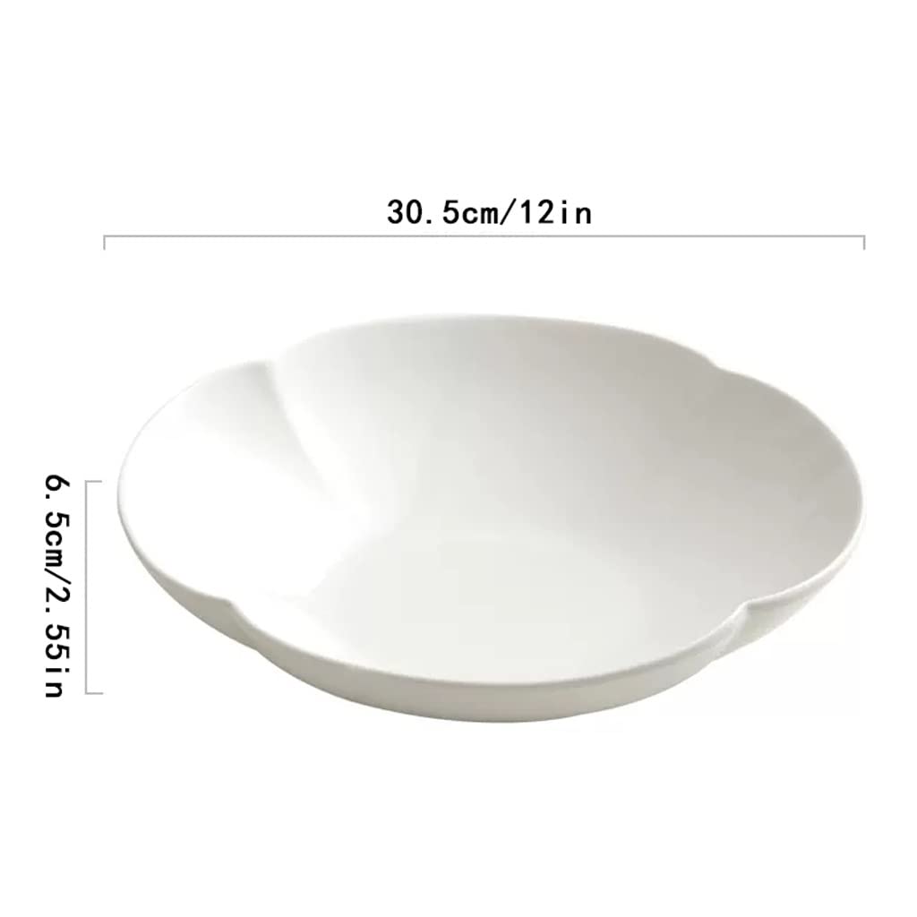 Salaterka, nowoczesne ceramiczne miski do sałatek, domowe miski do sałatek owocowych, restauracji, miseczki deserowe, odpowiednie do zupy, makaronu, owoców, deserów (B2 szt., M)