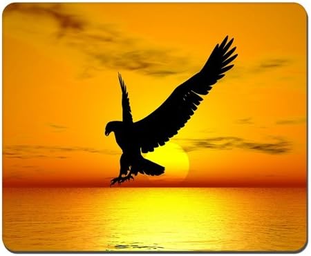 Eagle Sunrise Mousepad,Gaming Mouse Pad (10.2x8.2 inches)