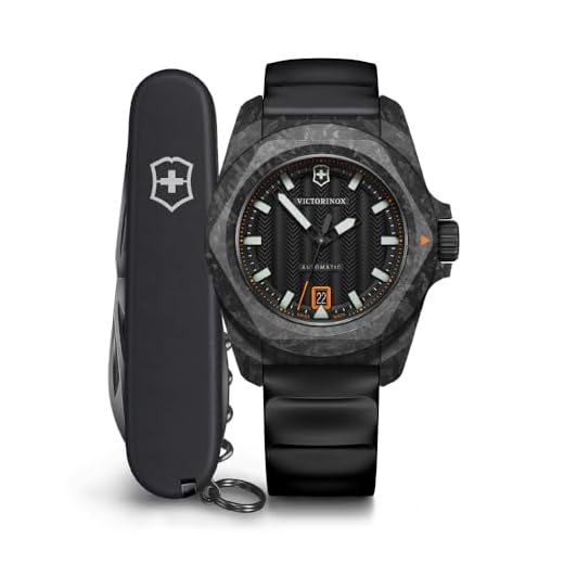 Victorinox Reloj Analógico para Unisex Adulto de Suizo automático con Correa en Caucho 242023.1