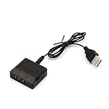 Schnelle Lieferung 4 in 1 USB Ladegerät Lithium Akku Ladegerät Universal für Hubsan H107D Syma X5C RC Quadcopter Hubschrauber Flugzeug Zubehör
