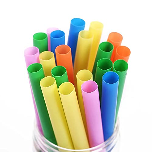 Pitillos reutilizables jumbo colores brillantes pack 100 miniatura 3