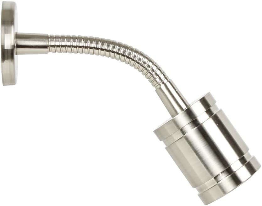 Manufacturer's Select ITC Inc Compass Adjustable Arm LED Reading Light with Customizable Directed Output and Space Saving Design (Nickel Finish) (X002GE7ZUH)