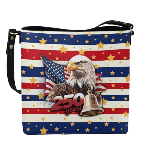 Image of HUGS IDEA Boho Bags for Women Leather Handbag Shoulder Bucket Crossbody Purse