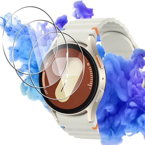 �Ή� Galaxy Watch 7 / 6 40MM �K���X�t�B���� 3�� �ی�t�B���� �y3���Z�b�g ���{���Ɏq���z �Ή� �M�����N�V�[ �E�H�b�` 7 / 6 40MM �t�B���� �����K���X �t�� �ی�t�B���� �J�o�[ �d�x9H �ϏՌ� 3D Touch