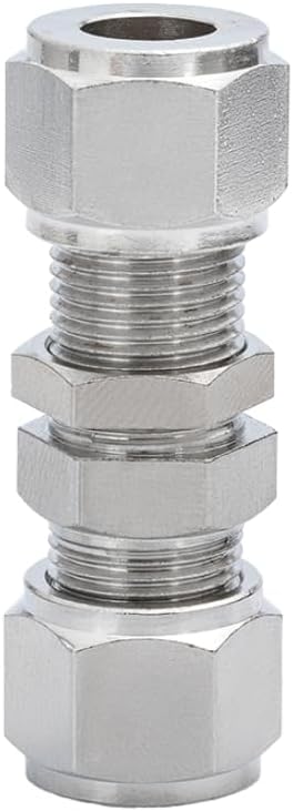 Metric Marine, Compression Bulkhead Union, SV-Type, Steel, Pack (12 mm, 10)