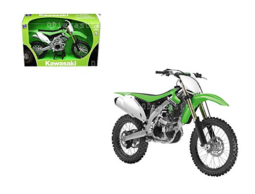 New Ray Toys 12 / Kawasaki Bike / Green miniatura 1