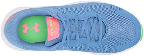 Under Armour Girls' Big Kid Grade School Charged Pursuit 2 BL , River (400)/White , 5 | Image 4