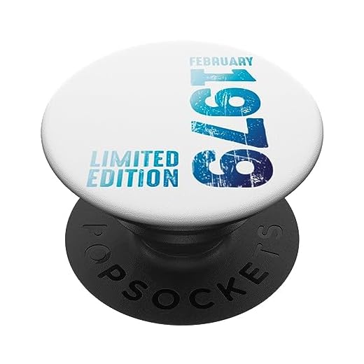 Febrero 1979 Año 1979 Retro 1979 Vintage 1979 Edición PopSockets PopGrip Intercambiable