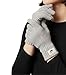 Nike Unisex City Knit Running Gloves (1 Pair) – Ribbed Knit with Folded Cuff for Cold Weather Wear (College Grey, Medium)
