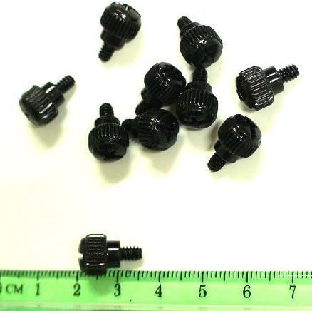 CASE Long Screw, 6-32, 5/16-Inches Computer Case Thumbscrew - 10 Pack