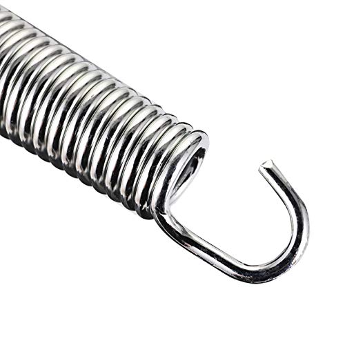 Yarlung 20 Pack 7 Inch Trampoline Springs with 2 T-Hooks, Stainless Steel Springs Replacement Parts for Outdoor Bounce
