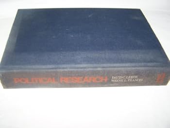 Hardcover Political Research Book