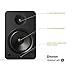 Kanto YU6MB Powered Bookshelf Speakers with Bluetooth and Phono Preamp | Pair | Matte Black