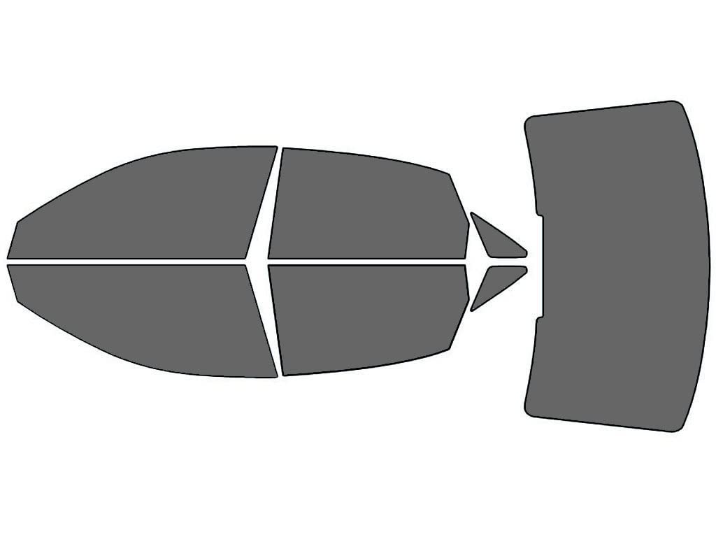 Rvinyl Window Tint Kit Compatible with Audi S3 2015-2020 - Complete Precut Kit - 35%