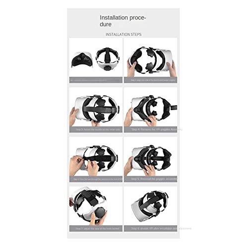 Sangle de tête réglable VR en mousse PU pour jouer sans fatigue - 5