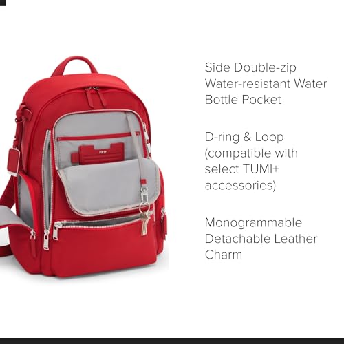 Image of Tumi Womens Celina Backpack Tumi Red One Size