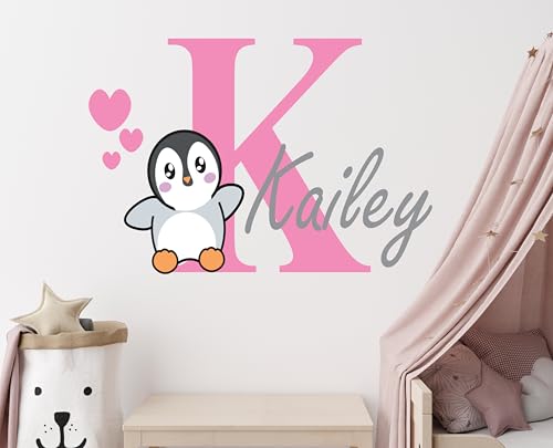 Vinilo Decorativo Personalizable Love Penguin miniatura 3