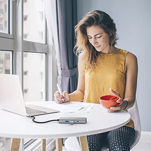 200108 Hub Usb Tipo C 3.1 / Porta Lan + 2 Porte Usb A + 1 Porta Usb Tipo C - Hub USB - Immagine 1