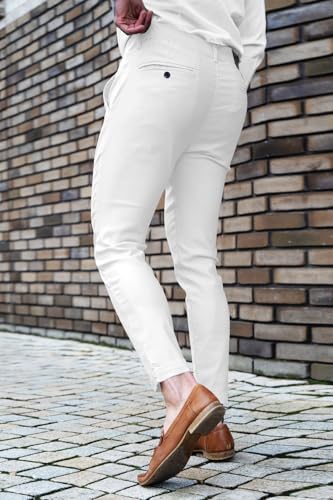 GINGTTO Mens Dress Pants Slim Fit Chino Pants for Men Stretch4