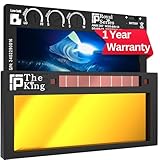 The King 1.0 | Shade 5-13 Adjustable Gold Auto Darkening Welding Lens | 2