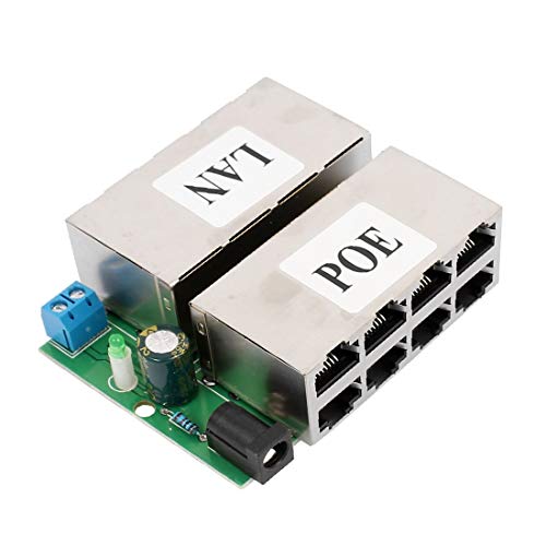 New Lon0167 8 LAN Featured 2 Layer POE reliable efficacy Ports Module Injector Power Over Ethernet Router for IP Camera miniatura 1