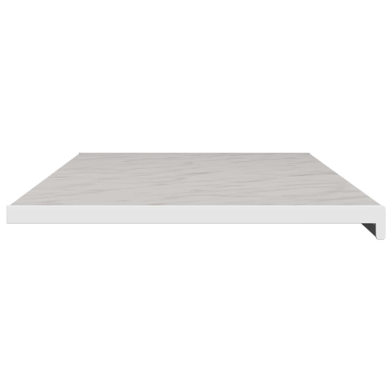 Podłoże okienne PCV 140 x 50 x 4,5 cm Marmur | Łatwy do czyszczenia, Zewnętrzne użytkowanie wewnętrzne, gładka powierzchnia wodoodporna, instalacja za pomocą kleju