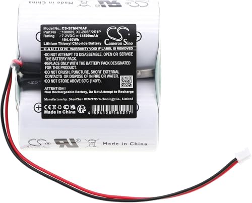 Batería de reemplazo 7.2V para Seametrics AG2000 iMag4700 miniatura 5