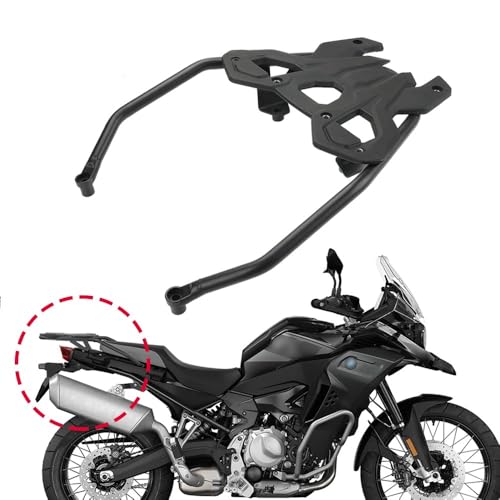 Support arrière de moto pour fixer une boîte à bagages stable