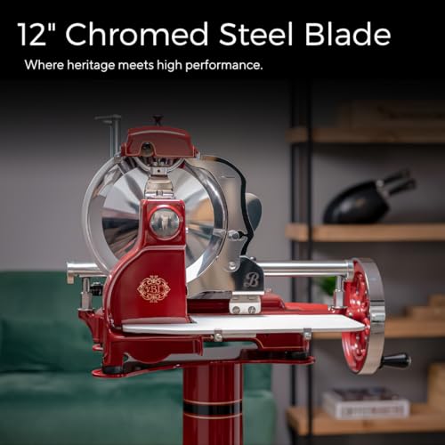 Volano B3 Premium Cortadora Manual para Alimentos Roja miniatura 6