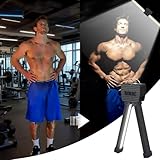 LETOUR Gym Lamp for Posing, 180° Adjustable Gym Lighting for Posing, Highlight Muscle Definition, Sculpt Body in Home Gym, Flexible Directional Gym Lights for Mirror Training, Perfect for Fitness