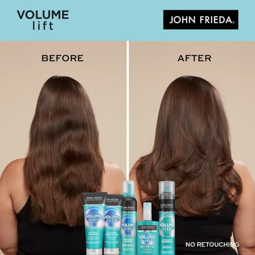 John Frieda Volume Lift Lightweight Shampoo 250 Ml, Shampoo Flat, Fine Hair, Bouncy Hair Shampoo - Image 6