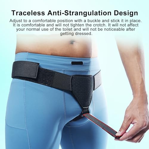Faja para Hernia Masculina con Almohadilla de Compresión Ajustable miniatura 6