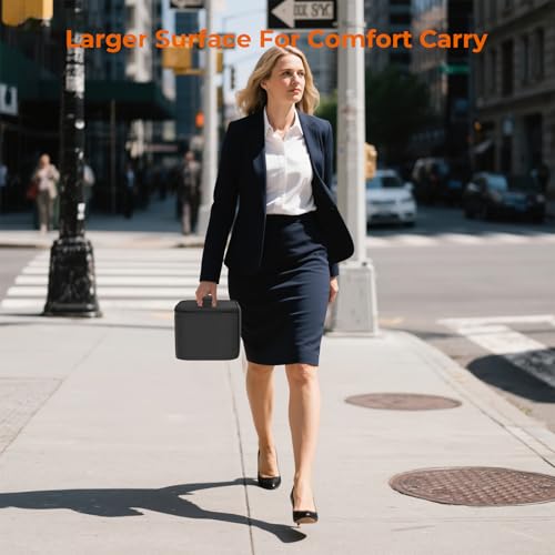 AICPAN Electric Lunch Box Food Heater-12V/24V/220V Car Food Warmer Heated Lunch Box for Adults, 3-in-1 Portable Oven for Office, Work, Home, Travel, Car, Black - Image 5