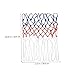 Garneck Outdoor/Indoor Basketball Net Kit 2 Basketball Nets Durable Nylon Easy to Install