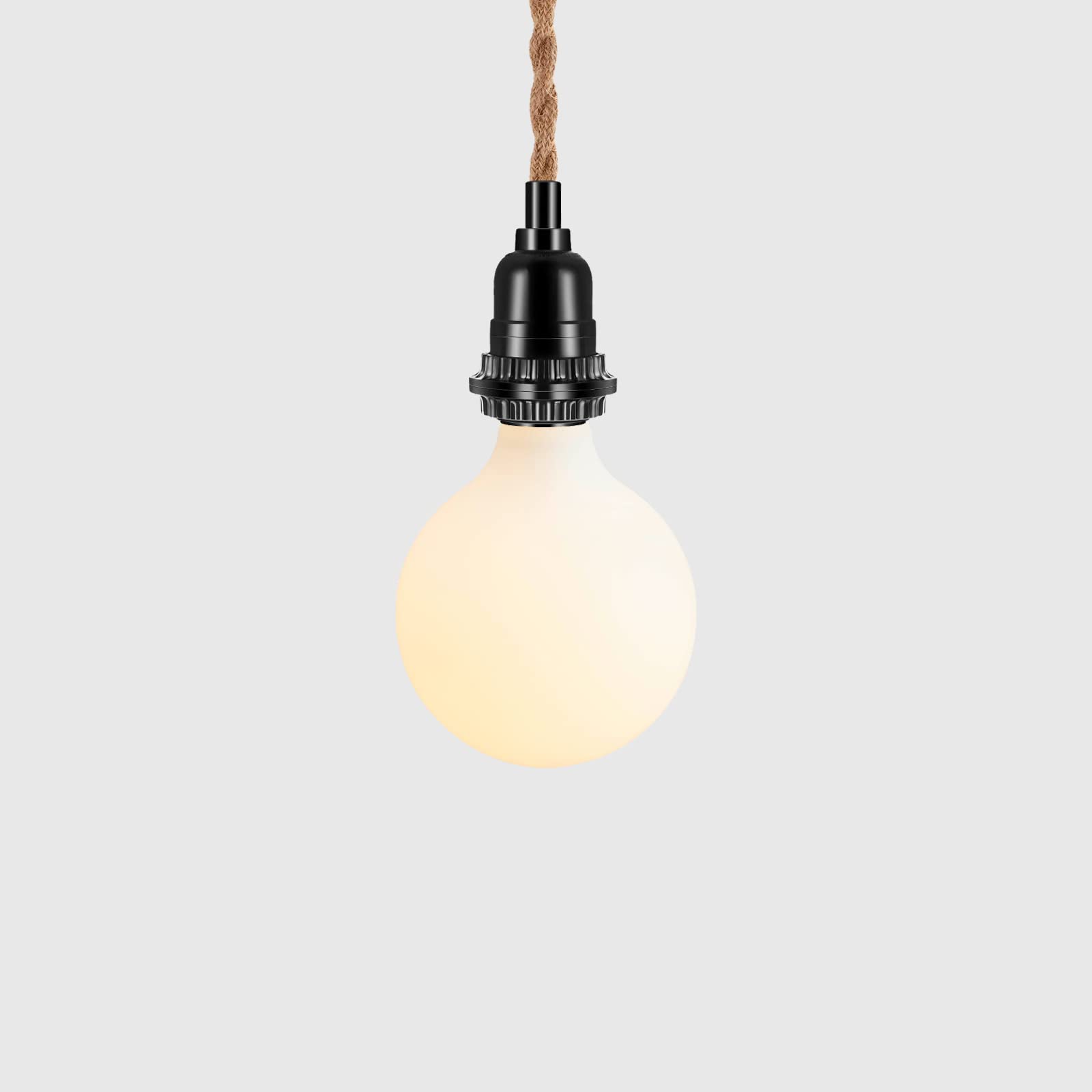 matowa biała żarówka LED G125 E27 żarówka filamentowa Large bulb 2500 K 2 szt